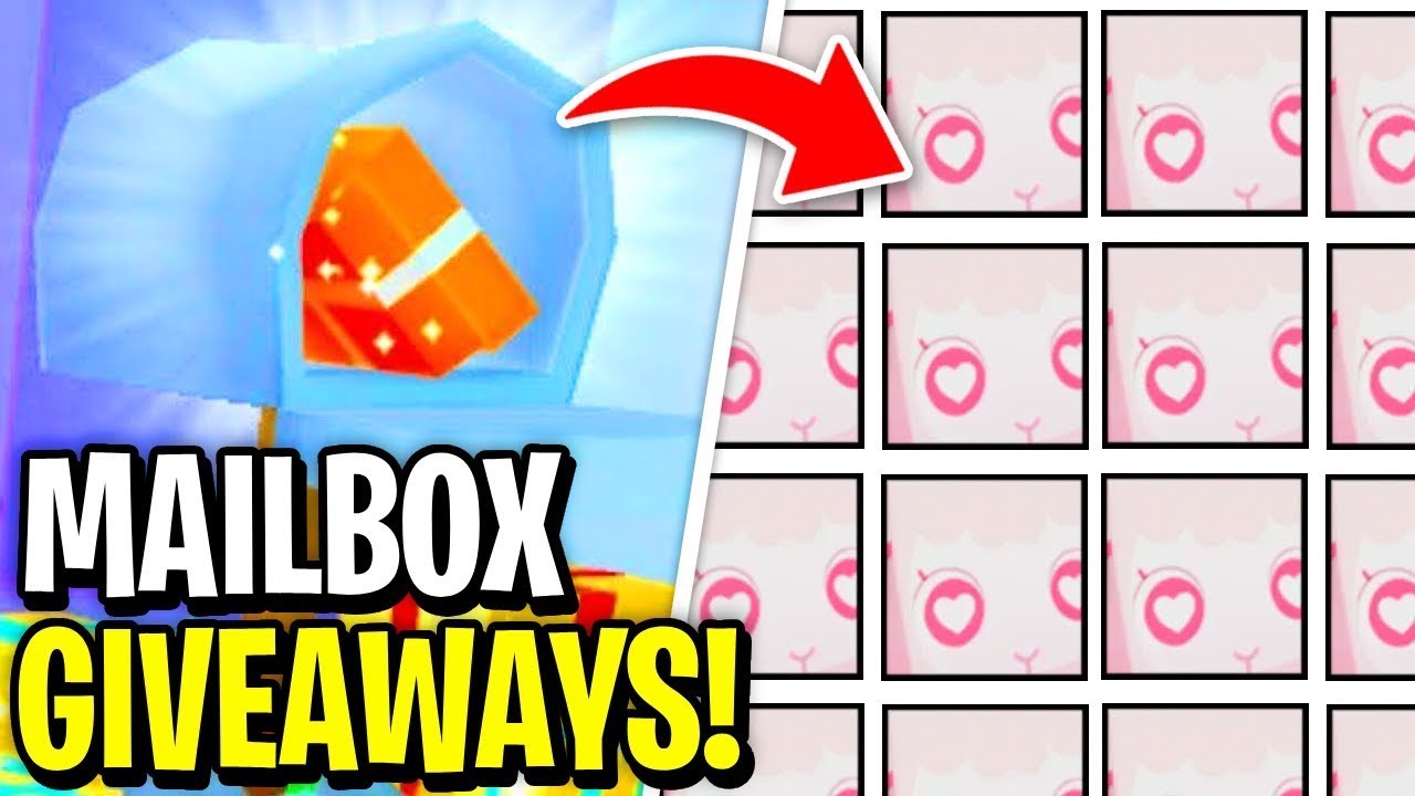 🔴 PET SIMULATOR X GIVEAWAY LIVE STREAM MAILBOX Huge Pet & Exclusive Giveaway YouTube