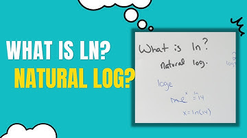 What is Ln? What is Natural Log?