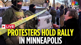 🔴Minneapolis LIVE: Anti ICE Protesters Rally in Minneapolis Over Immigration Enforcement | N18G