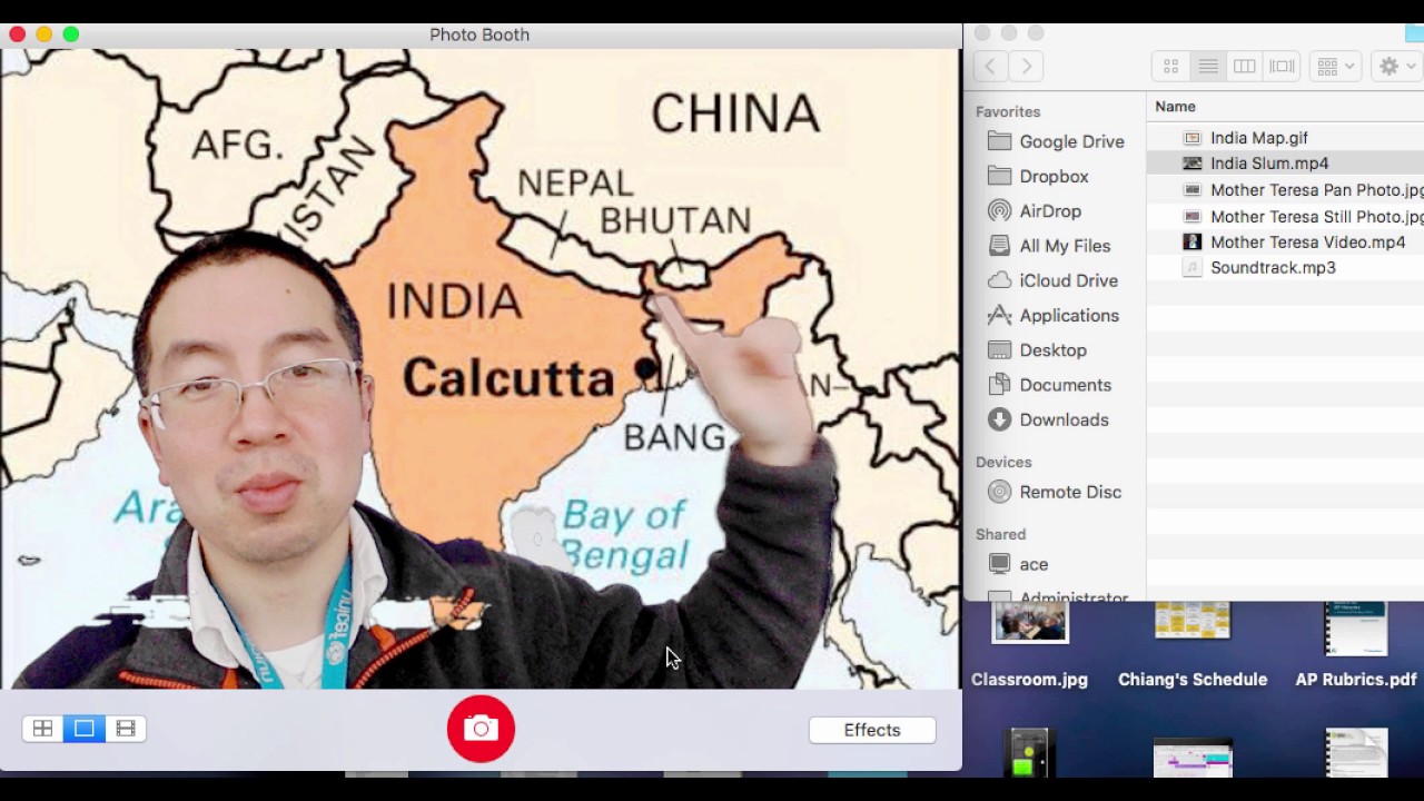 Apple Photobooth Greenscreen