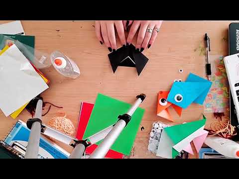Origami critters with Teacher Kira - YouTube