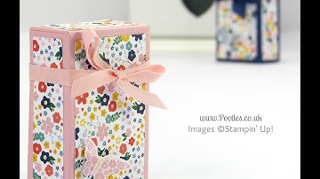 3 2 1 Box Tutorial using Stampin