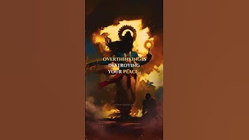 ADVICE FOR OVERTHINKING | #krishna #motivation #success #bhagavadgita #radhakrishna #overthinking #1
