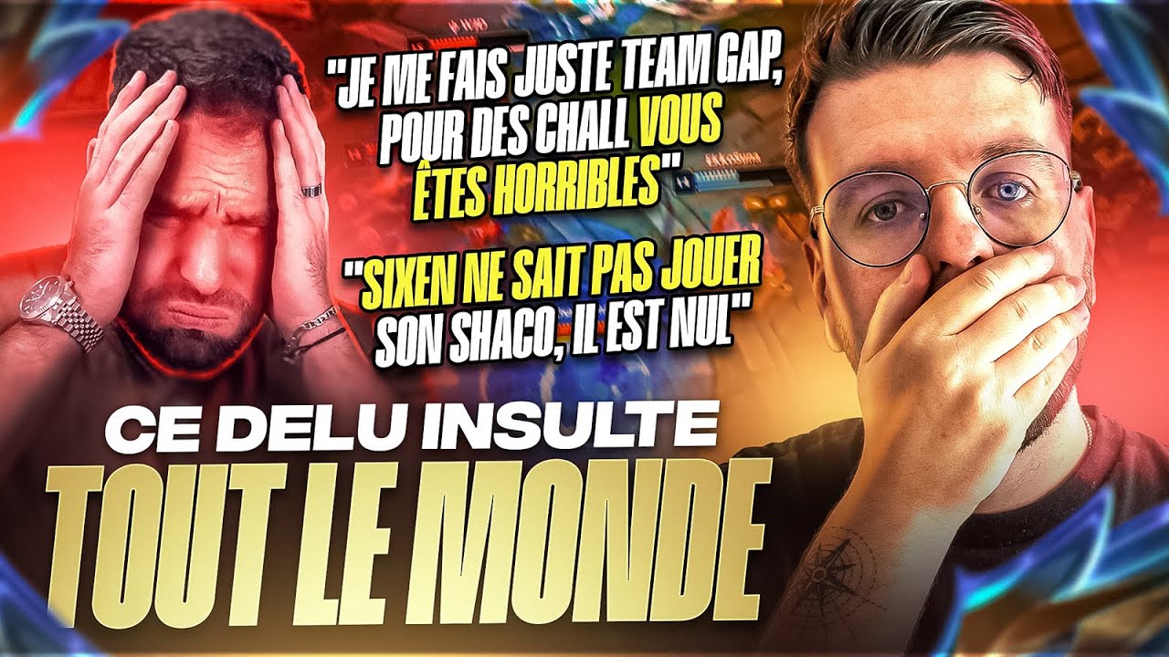 IL PENSE VALOIR CHALLENGER ET COMMENCE A INSULTER LES 9 CHALL EN VOCAL ! SIXEN LE REMET A SA PLACE ?