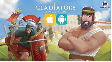 Gladiators: Survival in Rome || RPG Mobile Game (ANDROID/IOS) - GAMEPLAY [4K FULL HD]