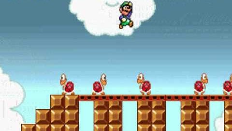 Super Mario Flash Level: The New Mario World 3-2