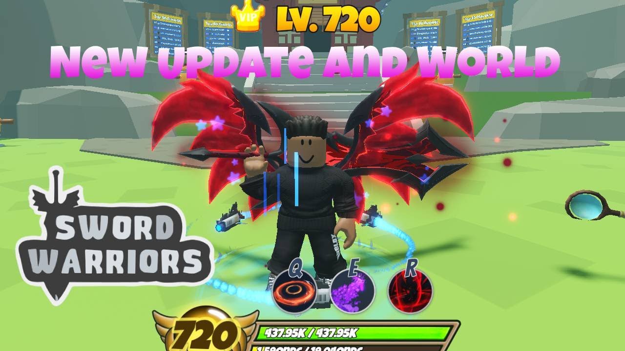 Sword Warriors Roblox World 6 Update, First Run and the Best Sword ...