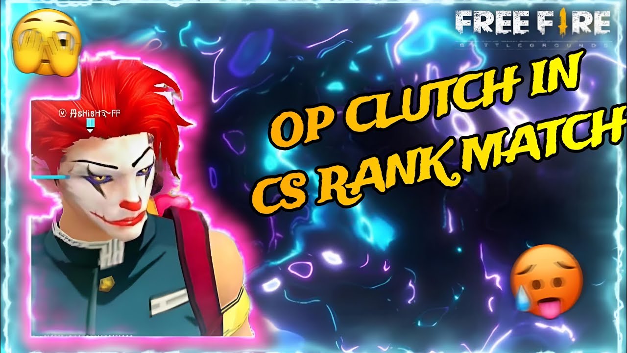 FF CS RANK PUSH WITH RANDOM PLAYERS 😱 FREE FIRE - YouTube