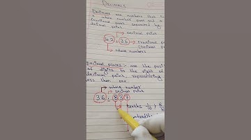 #DECIMALS#PARTS OF DECIMALS#Maths Class-5#Decimal Places#Easy Concept of Decimal#Decimal Point#MTC