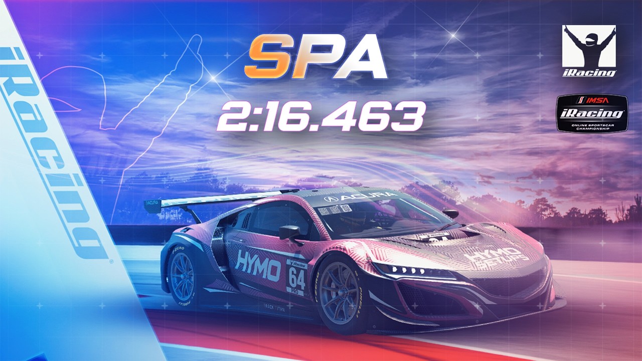 iRacing Hotlap | Acura NSX GT3 EVO 22 @ SPA | IMSA/SPA24 | 2026 S3