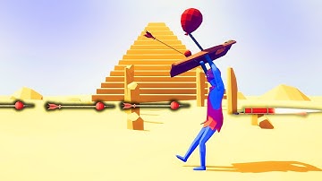 FIREWORK + BALLON Archer vs Every Unit in New Pyramid | TABS - Totally Accurate Battle Simulator