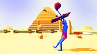 FIREWORK + BALLON Archer vs Every Unit in New Pyramid | TABS - Totally Accurate Battle Simulator
