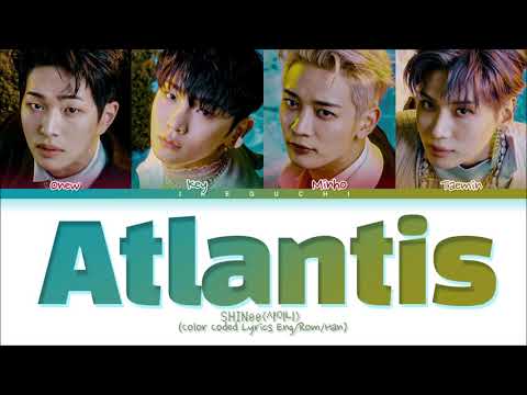 SHINee Atlantis 샤이니 Atlantis 가사 Color Coded Lyrics 