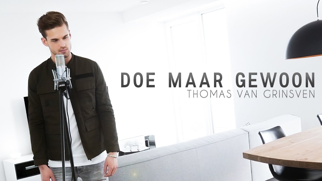 Doe Maar Gewoon - Thomas van Grinsven - YouTube
