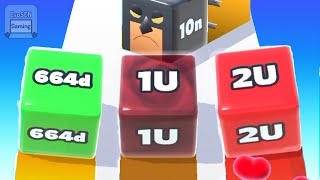 Jelly Run 2048 | All Levels Gameplay | Android, iOS | Satisfying Mobile Tiktok Games #47 screenshot 5