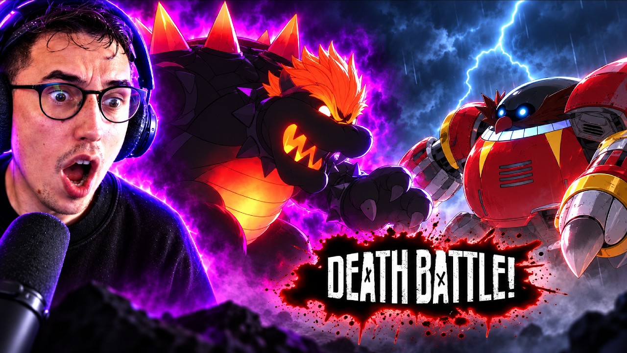 Nintendo did what to Sega? - Bowser VS Eggman (DEATH BATTLE REACTION)