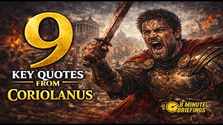 Athlete Statistics MASTER 9 Key Quotes from the play Coriolanus FAST!