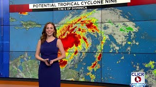 Cone, computer models, updates for system expected to become Isaias on path toward Florida