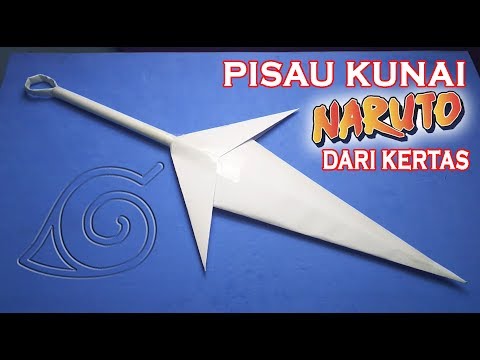 Video: Cara Membuat Kertas Kunai