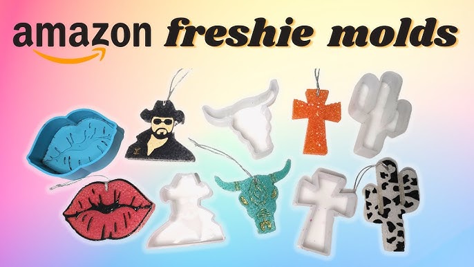 Cheap  Car Freshie Molds You HAVE To Try (part 2) / Detailed Silicone Freshie  Molds Review 