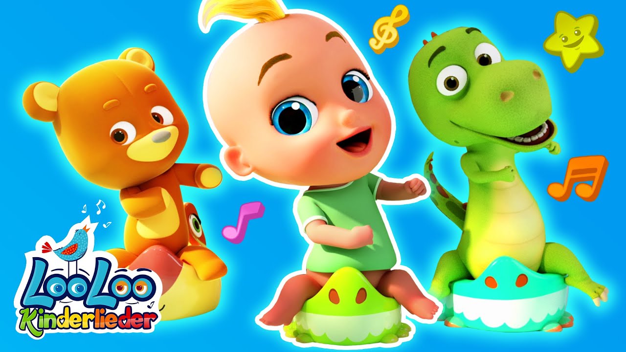 Ich Kann Schon Allein aufs Töpfchen! + A Ram Sam Sam & Räder vom Bus 🎵 LooLoo Kinderlieder