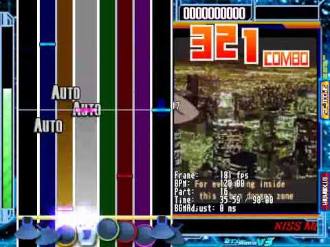 DrumMania 7thMix(DTX ver.) - KISS ME GOODBYE！(EXT) Autoplay