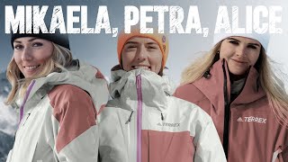 Mikaela Shiffrin, Petra Vlhova & Alice Robinson's Stories | adidas TERREX