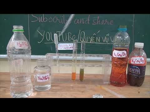 Video K2Cr2O7 + NaHSO3 + H2SO4 - RẤT TRỰC QUAN, DỄ HIỂU - THẦY QUYẾN - youtube
