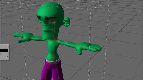 LightWave 8 Bone Twist Tool