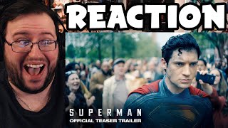 Gor's "Superman (2025) Teaser Trailer" LIVE REACTION (I'M MOIST!)
