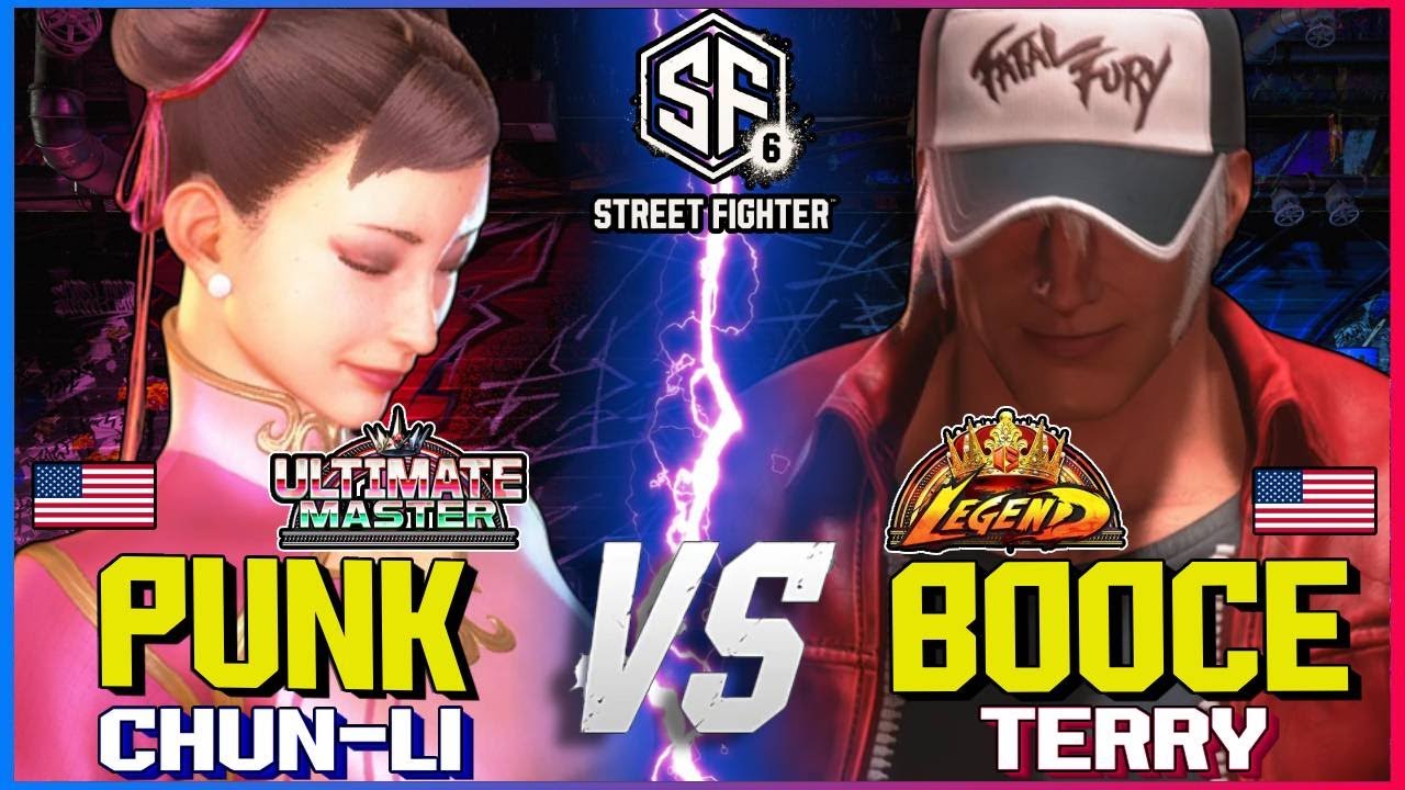 Booce Sf6 Street Fighter 6 Punk (Chun Li) Vs Booce (Terry) SF6 High Level ...