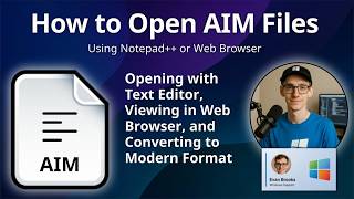 How to Open AIM Files: AOL Instant Messenger Chat Log Recovery