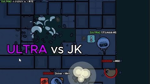Devast,io - Defending JK raid | ULTRA vs JK