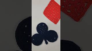 The set is complete! ♣️The Heart, Diamond, Spade, and Club crochet patterns and their tutorials!