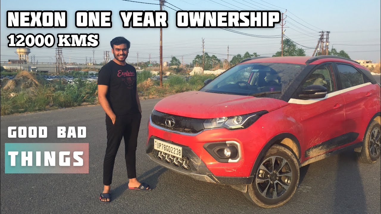 My Tata Nexon bs6 petrol 1 year ownership review | 12000 kms | Do watch it before buying Nexon.