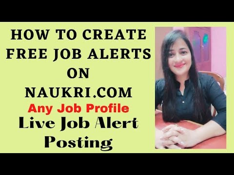Naukri Job Alerts |How to create job alerts on naukri #naukri #jobs #jobalerts #readytogetupdate
