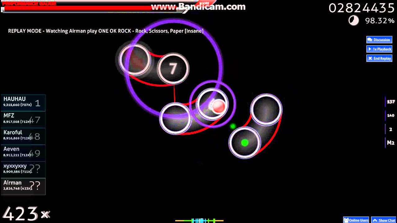 osu! [Rock, Scissors, Paper] Full | Insane - YouTube