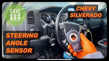 Chevy Silverado How to Replace Steering Angle Sensor GM Truck or SUV 2007 - 2014