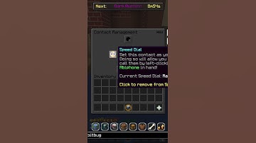 Hypixel Skyblock Abiphone Flip+ speed dial tutorial #hypxiel  #skyblock  #abiphone