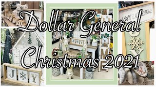 Shop With Me/ Dollar General 2021 Christmas Decor/Part 1