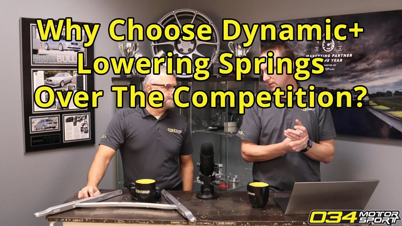 Why Choose Dynamic+ Lowering Springs Over The Competition? | 034Motorsport FAQ