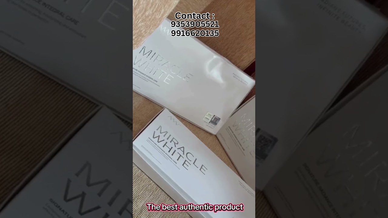 Miracle White 80000mg Glutathione Skin Whitening Injection 