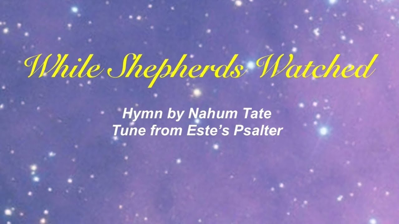 While Shepherds Watched (Sacred Songs & Solos #33)