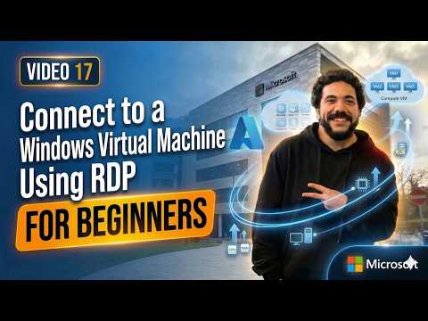 [17] EN | How to Connect to a Windows Virtual Machine Using RDP for begginers ?