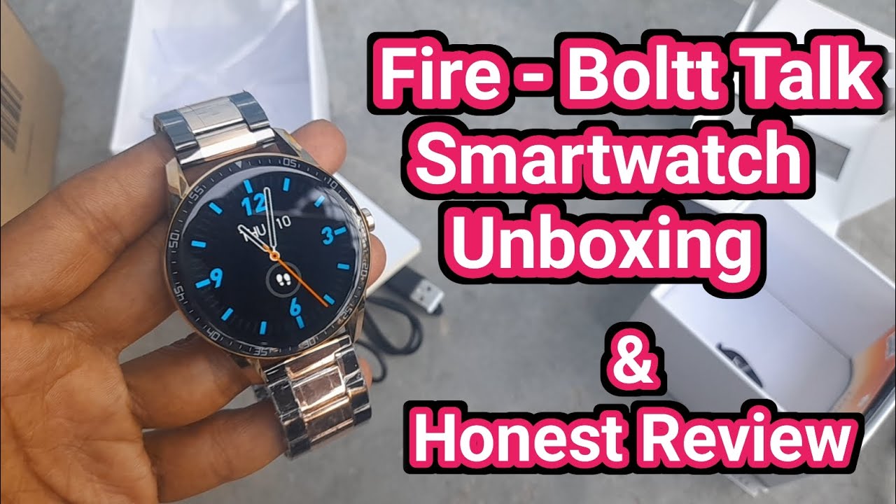 Fireboltt Talk Smartwatch Unboxing & Honest Review || Smartwatch Unboxing Under 1500₹ ||