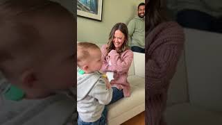 He Came For One Baby Not A Whole Nursery siblingshock toddlerlife Kidlogicatitsbest newsibling