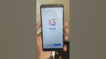 MIUI 13 official Update Redmi Note 5 Pro Android 11 #shorts #miui13update