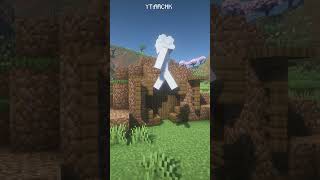 ЛЕГЧАЙШАЯ стартовая база в MINECRAFT  #minecraft #tutorial #minecraftbuilding #строительстводомов