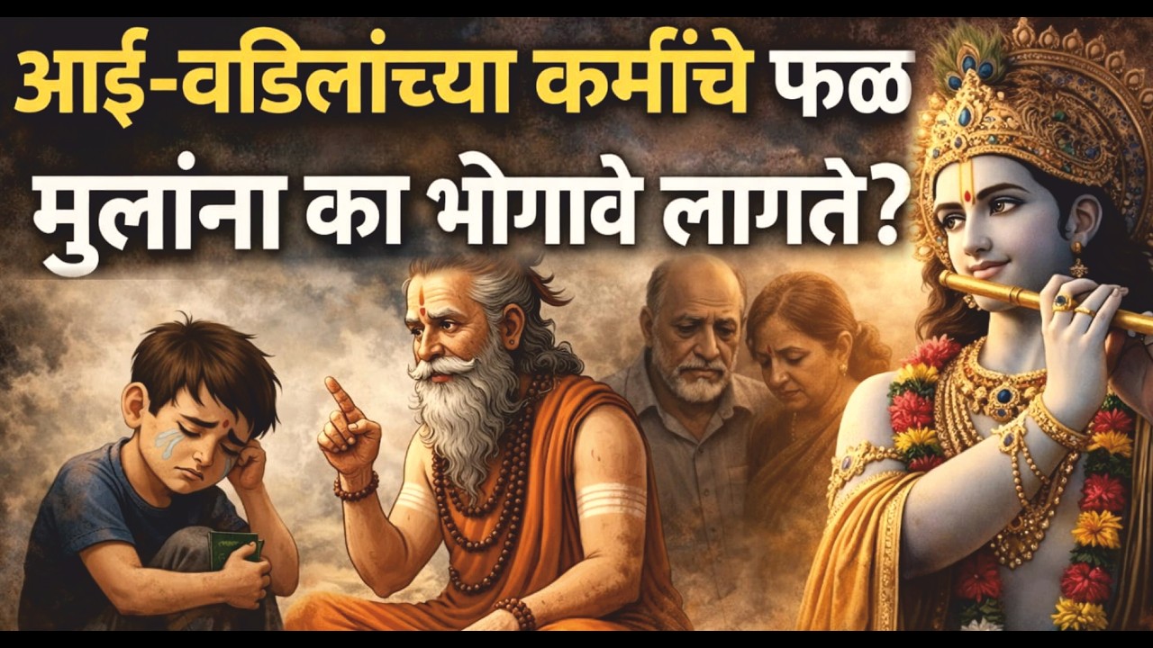 आई-वडिलांच्या पापामुळे त्यांच्या मुलांचे जीवन उद्ध्वस्त होते का? वाईट कर्मांचे फळ ! Karma story