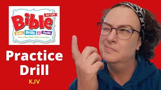 Practice Bible Drill #8 (Sword Drill, Red Cycle, KJV)